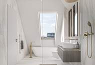 71 m² Erstbezug am Nachmarkt, 2 Zimmer mit 9 m² Loggia und 56 m² Dachterrasse