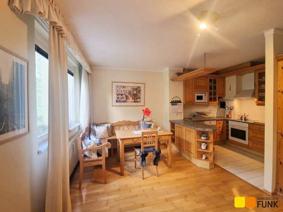 Zweizimmerwohnung, voll möbliert, in absoluter Ruhelage
