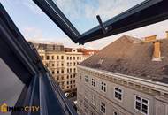 Exklusives 4-Zimmer-Dachgeschoss mit Terrasse in unmittelbarer Zentrumsnähe – Mayerhofgasse 7, 1040 Wien