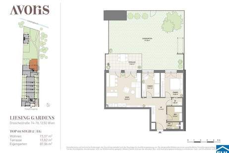 Exklusives Doppelhausflair als Investment: Ihr Traumhaus im Grünen von LIESING GARDENS zur Vermietung, Wohnung-kauf, 207.000,€, 1230 Wien 23., Liesing