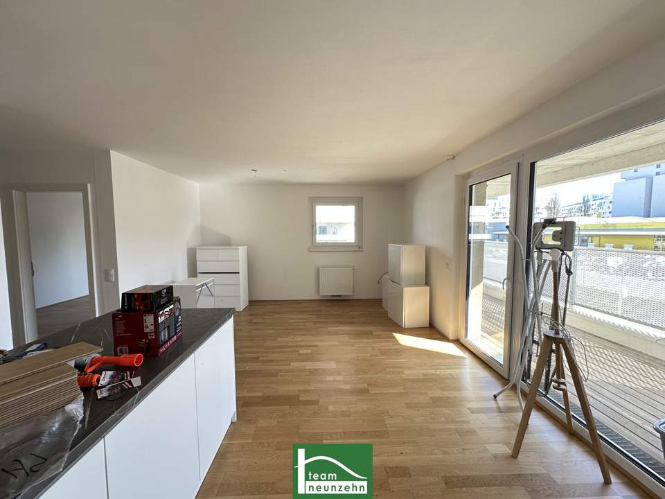 Sonnige Süd-West Wohnung mit großer Terrasse nahe Trillerpark und S-Bahn! - RUHELAGE - JETZT ANFRAGEN