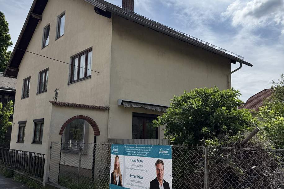 7-Zimmer Haus - Garage und Garten, Haus-kauf, 340.000,€, 2534 Baden