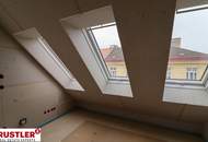 Moderne Dachgeschoss-Maisonette Wohnung mit Terrasse nähe Kutschkermarkt - Erstbezug!