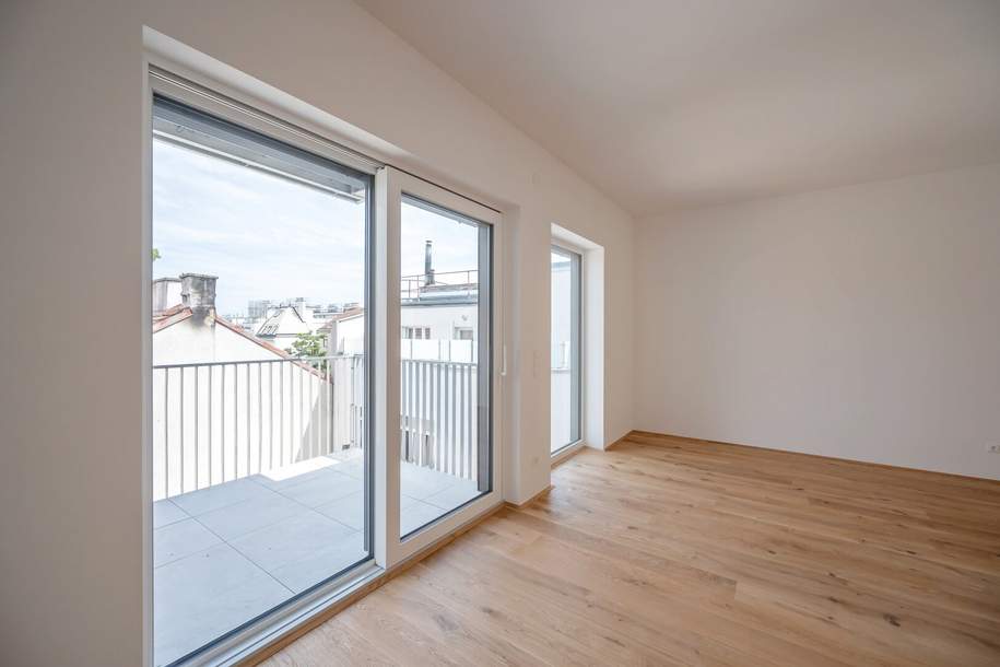 ++FonteFlats++ Hochwertiger 3-Zimmer Neubau-ERSTBEZUG mit toller Terrasse!, Wohnung-kauf, 419.000,€, 1100 Wien 10., Favoriten