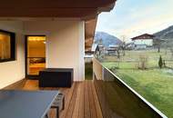 Moderne, teilmöblierte 3-Zimmer-Dachgeschosswohnung mit großer Terrasse in Dorfgastein