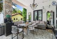 Zwei Häuser. Ein Rückzugsort. Ihre grüne Oase vor den Toren Wiens.