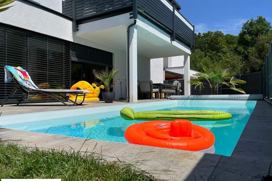Gallneukirchen: Neuwertiges EFH mit Pool und Doppelgarage, Haus-kauf, 630.000,€, 4210 Urfahr-Umgebung