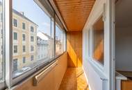 Kompakt, clever, komplett – Raumwunder mit Loggia in Bestlage