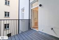 Energetisch revitalisierter Altbau: Hochwertige 4-Zimmer-Wohnung mit Balkon in zentraler Lage
