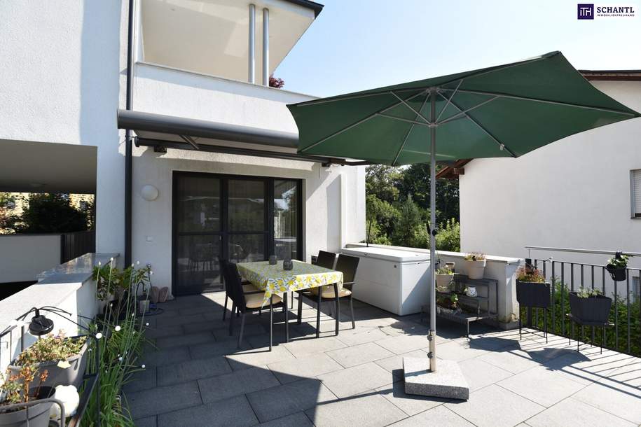 Urban Green Living - Coole, Top ausgestattete 2 Zimmer Terrassenwohnung mit XXL-Freifläche in absoluter Ruhelage!, Wohnung-kauf, 299.000,€, 8010 Graz(Stadt)