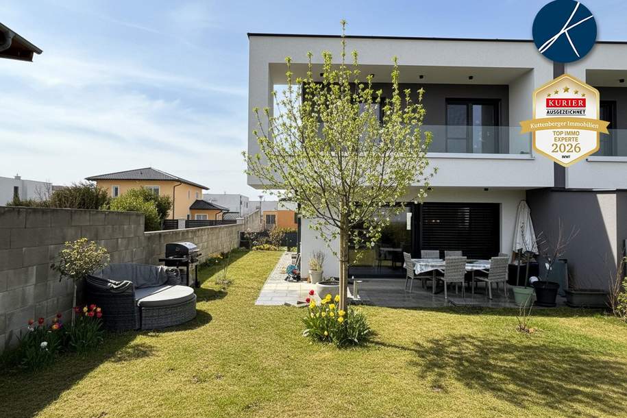 Exklusive Doppelhaushälfte in Zwentendorf | ABSOLUTE RUHELAGE!, Haus-kauf, 550.000,€, 3435 Tulln
