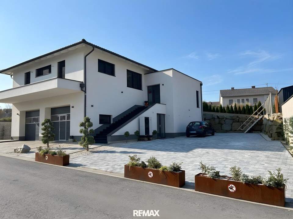 Mehr Platz fürs Leben: Familienhaus mit 4-m-Garage, Hebebühne, Pool &amp; Homeoffice