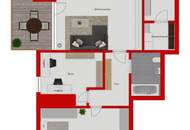 Sonnige Drei-Zimmer-Wohnung mit Loggia und Tiefgarage | MAXGLAN