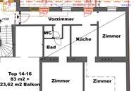 ALTBAU - sanierungsbedürftig mit BALKON-Möglichkeit