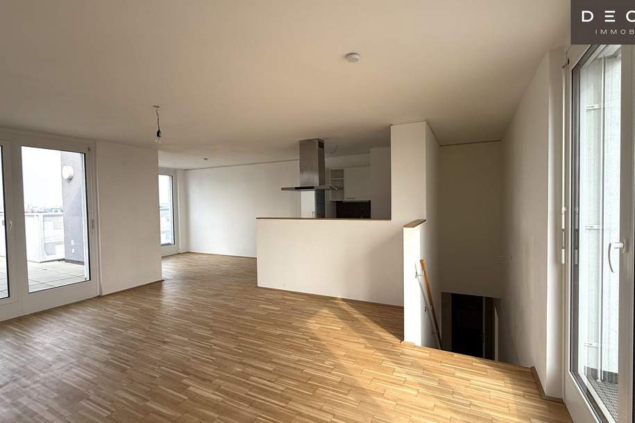 | AB SOFORT VERFÜGBAR | 3 ZIMMER | MAISONETTE | ASPERNSTRASSE U2 | NEUBAU | TERRASSE, Wohnung-miete, 1.797,13,€, 1220 Wien 22., Donaustadt