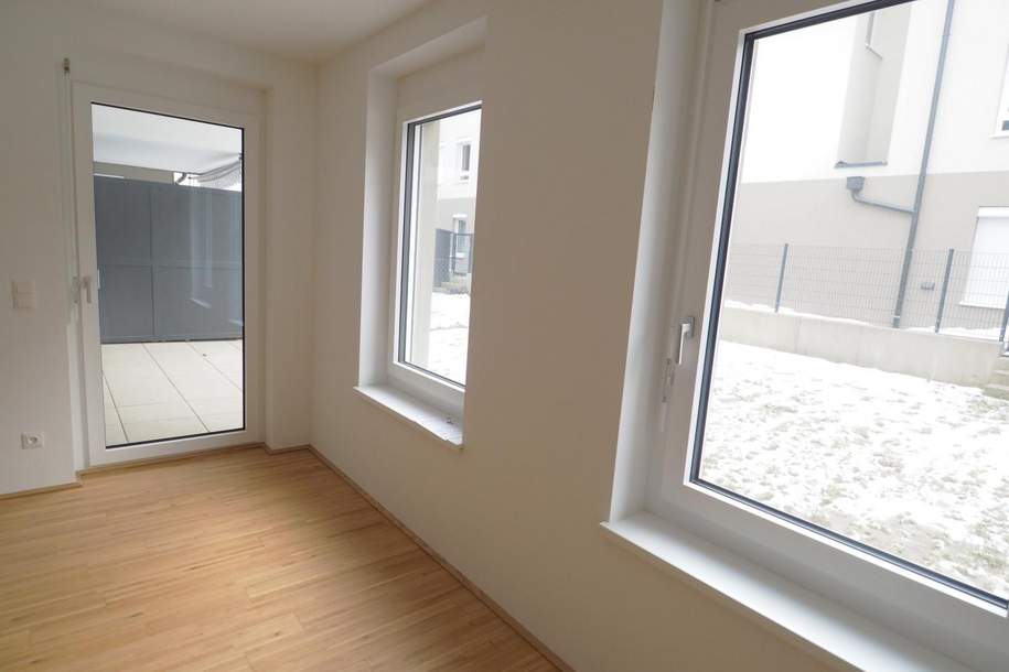 PROVISIONSFREI & BEZUGSFERTIG – GEFÖRDERTE GARTENWOHNUNG MIT KAUFOPTION, Wohnung-miete, 586,84,€, 2842 Neunkirchen