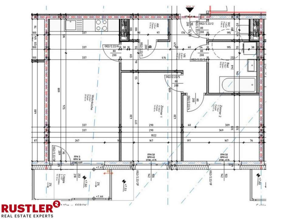 GEMÜTLICH & GERÄUMIG - 3-Zimmerwohnung mit Loggia!