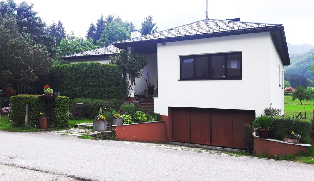 Eine Gartenwohnung mit 3 Zimmer zur Miete zwischen Scharnstein und Grünau.
