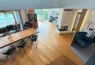 Architektenhaus in sonniger Ruhelage mit Spiral-Weinkeller, Infinity Pool und Burgblick