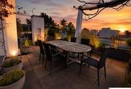 Großzügige Maisonette mit privater 48-m²-Dachterrasse und Panoramablick