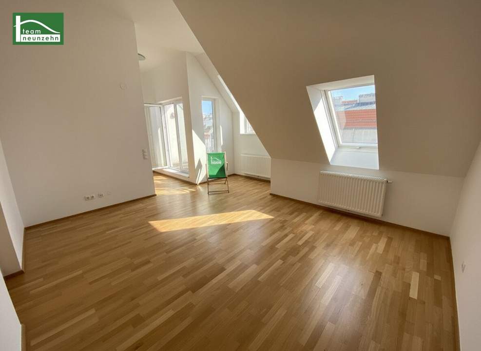 Charmante 3-Zimmer-Dachgeschosswohnung mit Terrasse in ruhiger Hoflage – Nähe U1 Reumannplatz &amp; Antonspark