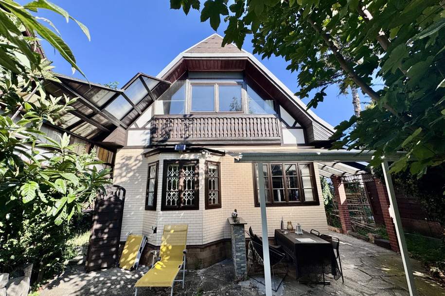 IHR RÜCKZUGSORT AN DER ALTEN DONAU - CHARMANTES HAUS AUF EIGENGRUND, Haus-kauf, 569.000,€, 1220 Wien 22., Donaustadt