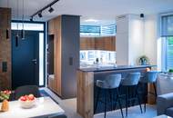 Luxuriöses, modernes Haus im Kleingarten auf 3 Ebenen