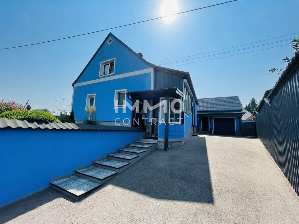 ++ Charmantes Einfamilienhaus mit Wintergarten und überdachter Terrasse in sonniger Lage ++