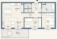 3-Zimmer-Wohnung mit sonnigem Balkon