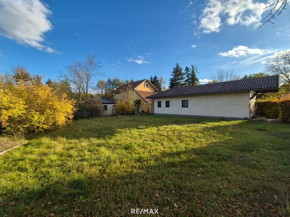 Baugrund mit Bestand - Teilbar