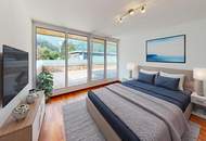 Wohnen mit Atmosphäre, Stil und Licht – Penthousewohnung mit Kachelofen und Ausblick!