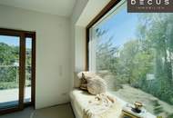 EINFAMILIENHAUS IM GRÜNEN - WALDIDYLLE IN WIEN - TERRASSEN GARTEN STELLPLATZ