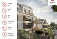 Zeitlose Architekturwohnung mit Balkon und hochwertiger Ausstattung