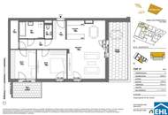 WOHNQUARTIER WILDGARTEN - Großzügige 3-Zimmerwohnung mit ca. 16m² Terrasse + Balkon!