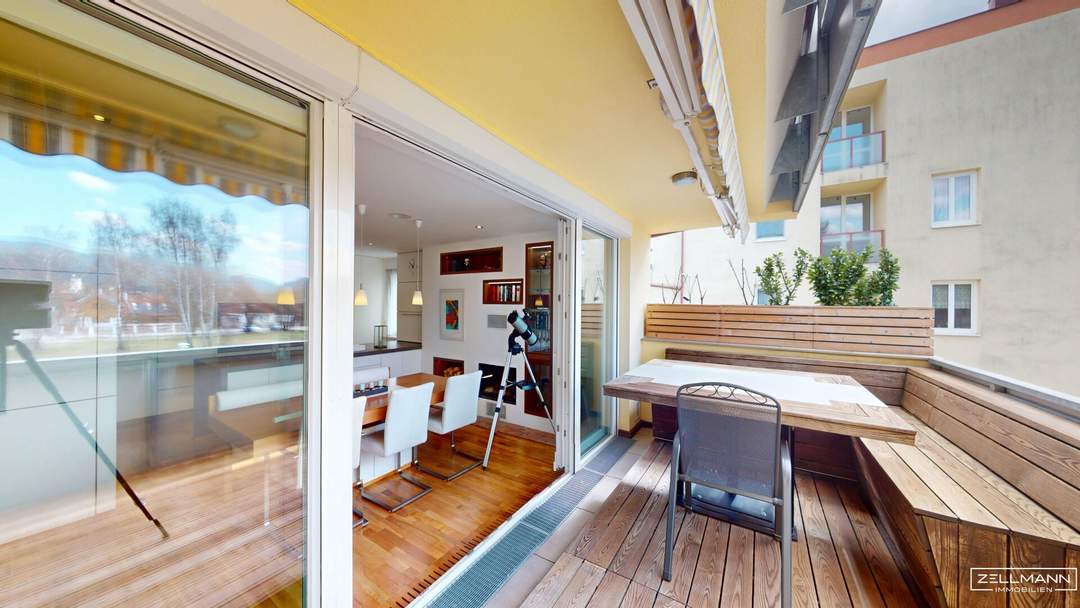 PERNITZ | Moderne, luxuriöse Wohlfühlwohnung | inkl. Tiefgaragenplatz und moderner Möblierung | ZELLMANN IMMOBILIEN