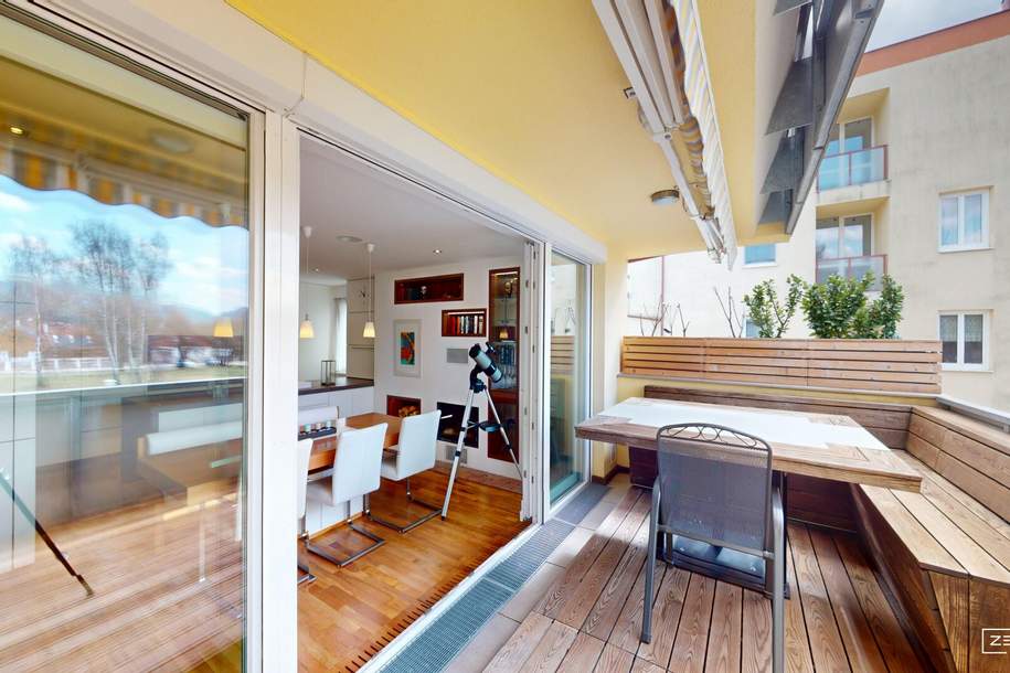 PERNITZ | Moderne, luxuriöse Wohlfühlwohnung | inkl. Tiefgaragenplatz und moderner Möblierung | ZELLMANN IMMOBILIEN, Wohnung-kauf, 255.000,€, 2763 Wiener Neustadt(Land)