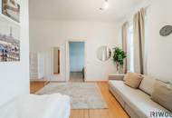 RETRO-CHIC II 2 ZIMMER ALTBAUWOHNUNG II 2. OG MIT LIFT II ca. 63m² EIGENGARTEN II AIRBNB oder SELBST EINZIEHEN II SOFORT NUTZBAR II NÄHE U6/AKH/VOLKSOPER/WUK