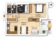 ERSTBEZUG - Ruhige, teilmöblierte und barrierefreie 55 m² Wohnung in Hagenberger Bestlage - ab sofort zu mieten