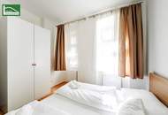 BESTLAGE: Miete von 1 bis 6 Monate - vollmöbliert in absoluter Hofruhelage direkt bei der U-Bahn