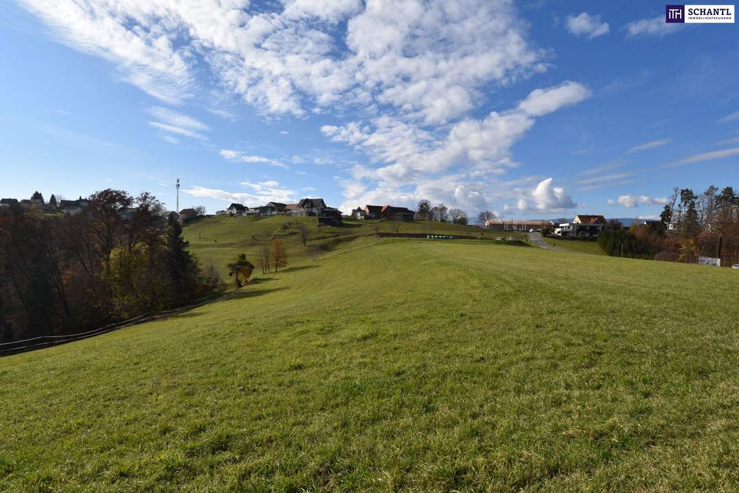 Ihr Luxus-Bauplatz in idyllischer Lage für ein kaiserliches Wohngefühl! – Grundstücke ab 850 m² - Nähe Lannach &amp; St. Josef Oisnitz