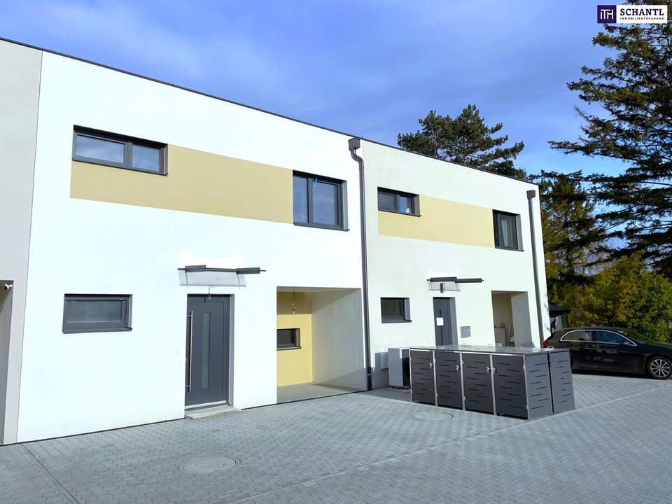 LETZTE CHANCE! Ihr Traum vom Eigenheim: Sonniges Wohnen in Wien-Nähe - Großzügiges 4-Zimmer-Reihenhaus mit Gartenidylle!