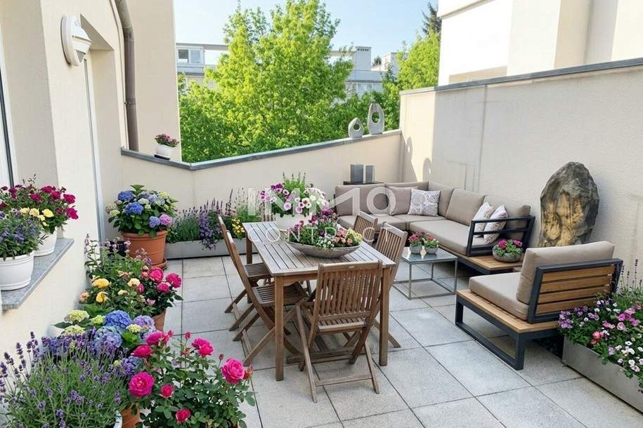 DIE EINE WIRD MEINE: 2-ZIMMERWOHNUNG MIT GROSSER WESTTERRASSE UND TG-PLATZ NAHE ORF PARK, Wohnung-kauf, 250.000,€, 8042 Graz(Stadt)