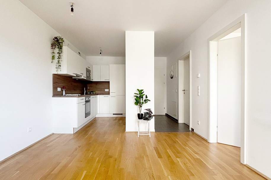 KOMPAKTE SONNIGE WOHNUNG MIT WEST-BALKON - SUPER ANBINDUNG, Wohnung-miete, 816,71,€, 1220 Wien 22., Donaustadt