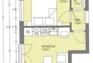 Wohlfühlwohnung / günstige Erdwärmeheizung / 2 Zimmer