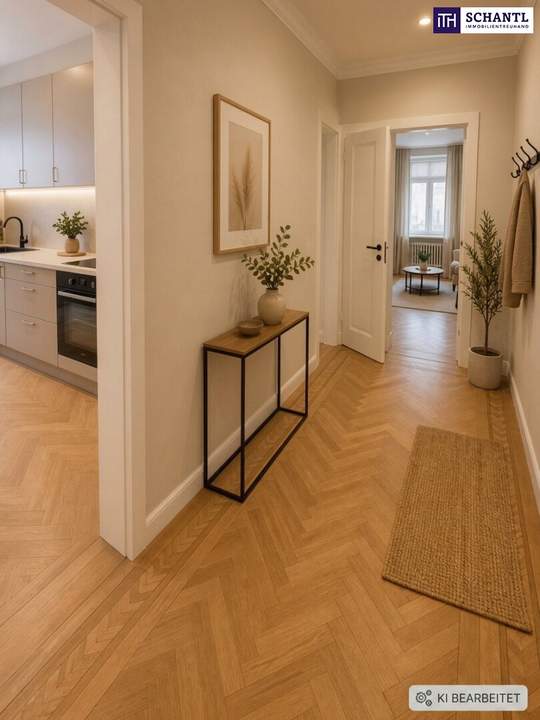 Hier entsteht, was du draus machst! Entzückende Altbauwohnung - Selbst Gestalten! Sanierungsbedarf! U-Bahn ums Eck + Traumhaft renoviertes Altbauhaus + Optimalste Infrastruktur und Anbindung!