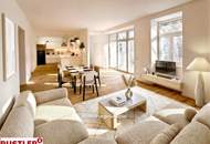 Dachgeschosswohnung mit Freifläche in bester Lage - Nähe Kutschkermarkt