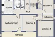 Einfamilienhaus mit großem Grundstück inkl. Garage in absoluter Ruhelage