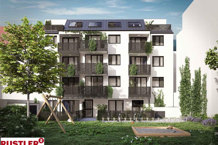Wohnen zwischen Natur und Stadt - modernes Neubauprojekt nahe dem Marchfeldkanal, Wohnung-kauf, 392.000,€, 1210 Wien 21., Floridsdorf