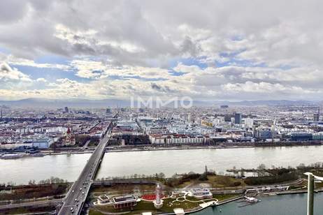 Zwischen Stephansdom und Kahlenberg: 47. Etage - DC2 Tower, Wohnung-miete, 1.100,00,€, 1220 Wien 22., Donaustadt