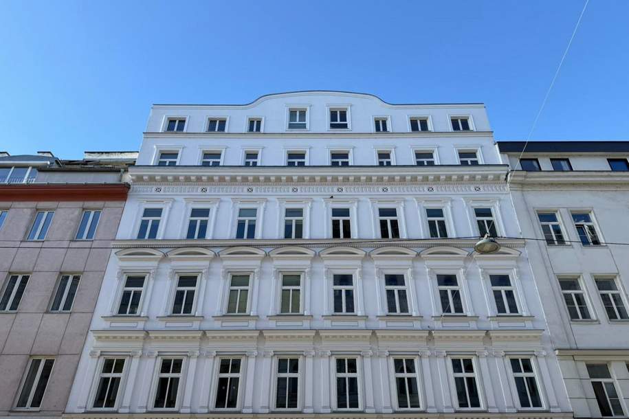 SOMMERAKTION! Charmante 3-Zimmer-Dachgeschosswohnung mit Balkon - Urbanes Wohnen nahe Naschmarkt!, Wohnung-kauf, 599.000,€, 1050 Wien 5., Margareten